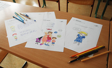 illustration von claudia vollmer im Gruppenprojekt für sexuelle präventionen bei grundschülern gemeinsam mit philipp rößler und thomas kores